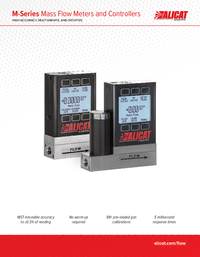 Thumbnail of document Brochure - MCDS Series Bidirectional Mass Flow Controllers for Corrosives